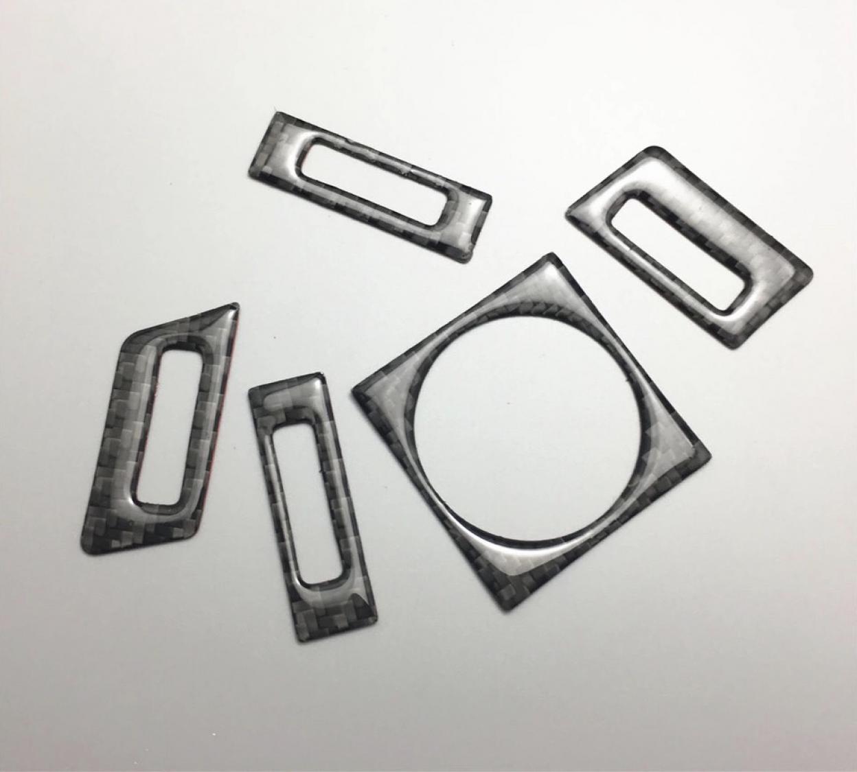 Luftdüsensteuerung Lüftungsregler Rahmen Blende in Carbon Flex Geeignet Für VW Passat B8