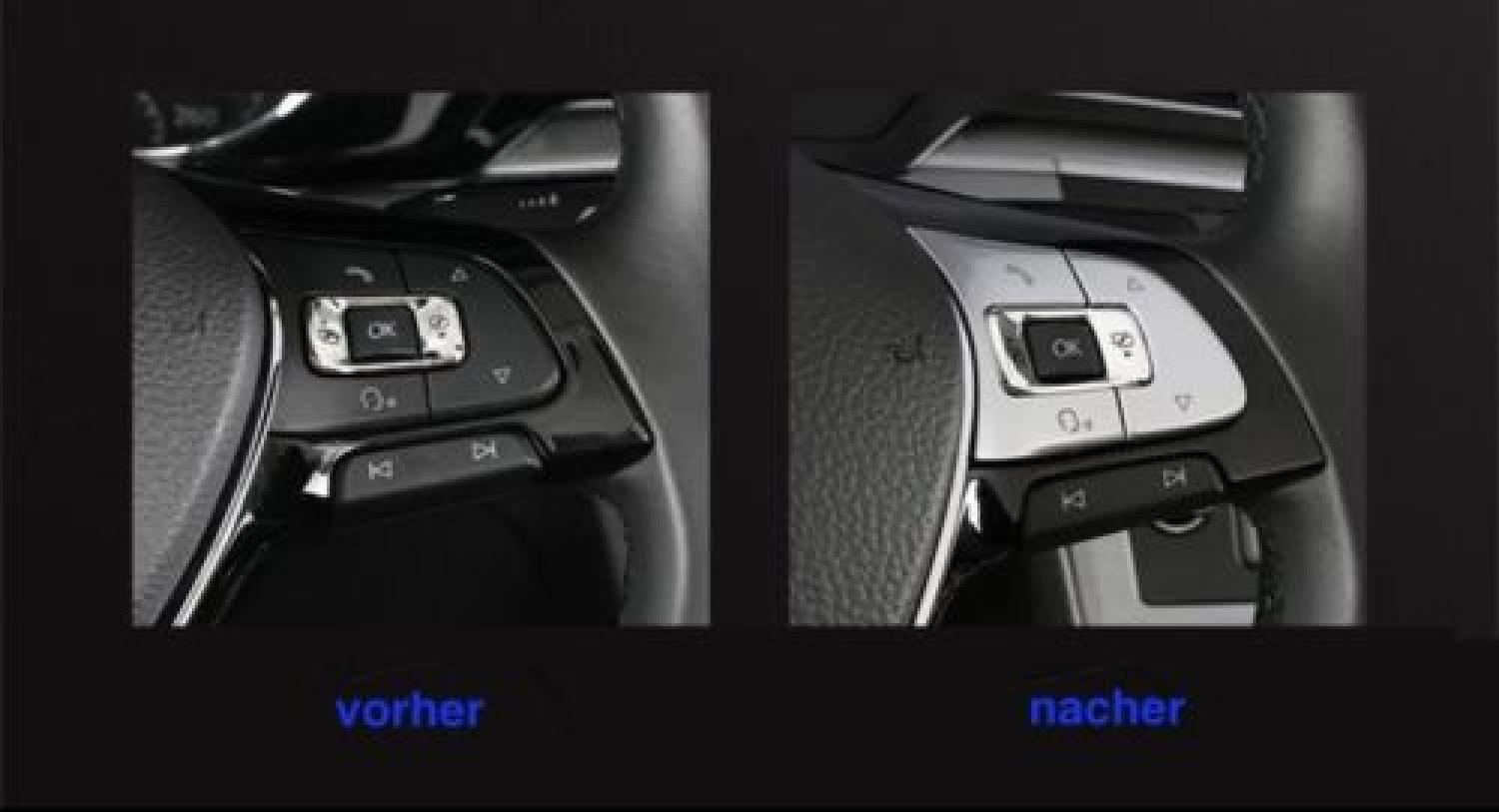 Multifunktionstaste Abdeckung Blende Geeignet Für VW Golf 7 Passat B7 B8 Tiguan 2 AD1