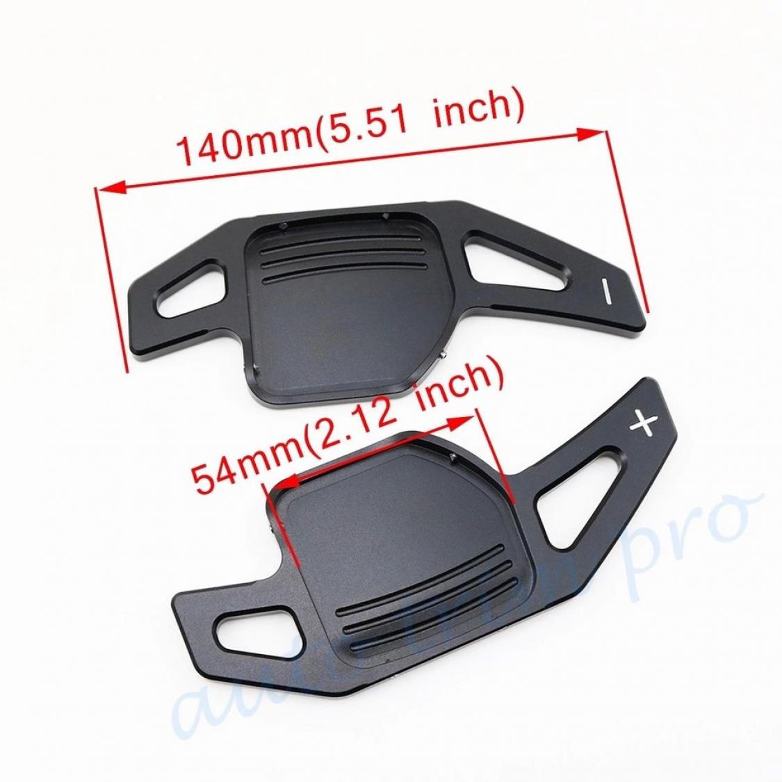 Schaltwippen Verlängerung Paddel Geeignet Für Audi alle Modelle Schwarz