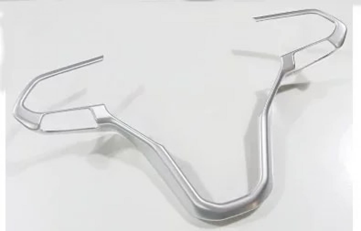 Lenkrad Rahmen Abdeckung Blende Chrom Matt Geeignet Für VW Golf 8