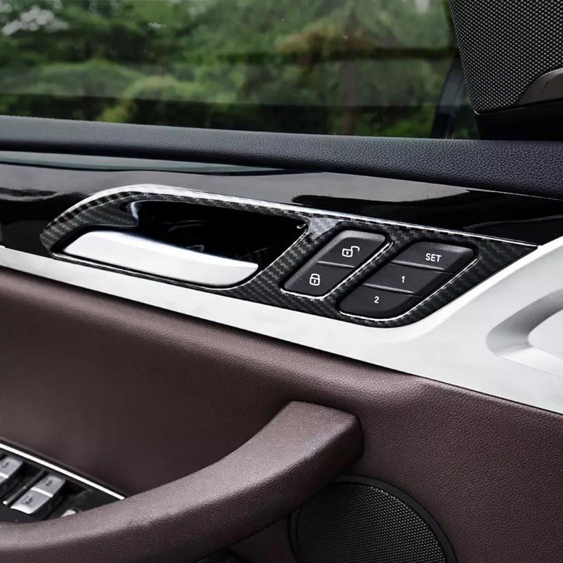 Türgriff Schalen Rahmen Blende Carbon Matt Optik Geeignet Für BMW X3 G01