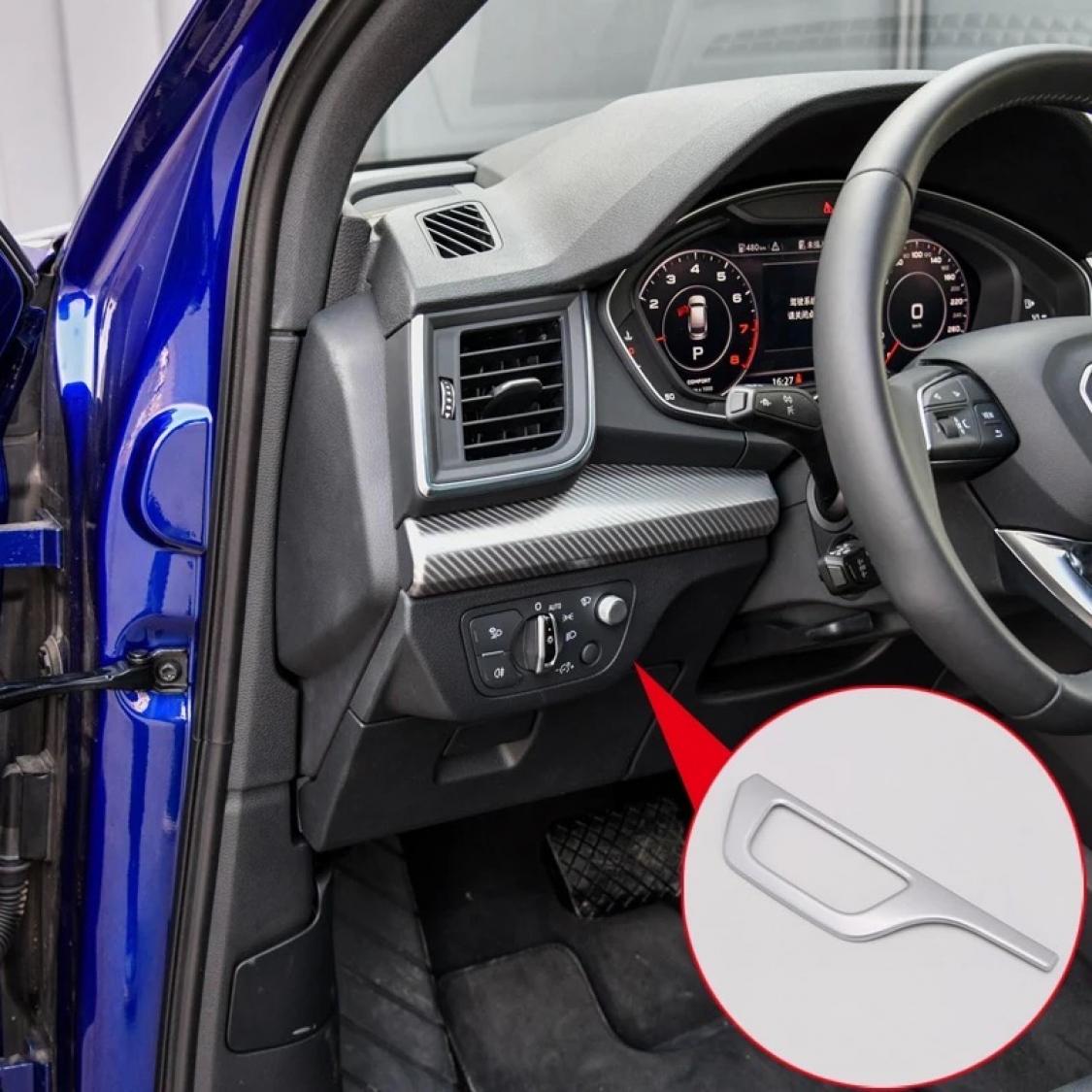 Lichtschalter Blende Abdeckung Rahmen Chrom Matt Optik Geeignet Für Audi Q5 SQ5 FY