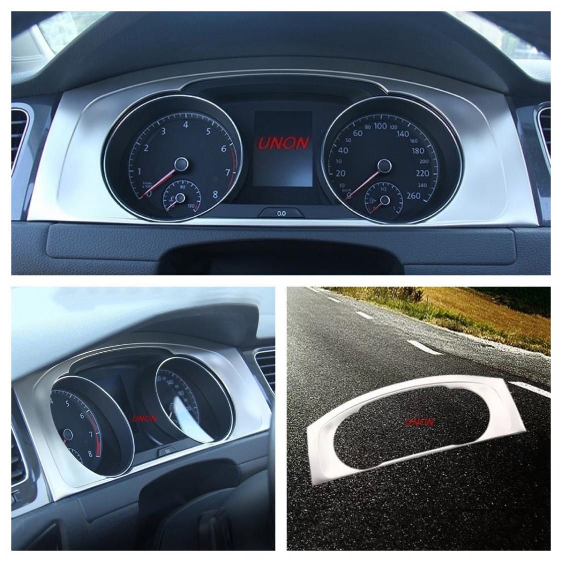 Edelstahl Tacho Abdeckung Rahmen Blende Geeignet Für Golf 7 MK7 GTI GTD GTE TDI TSI  R Club Sport