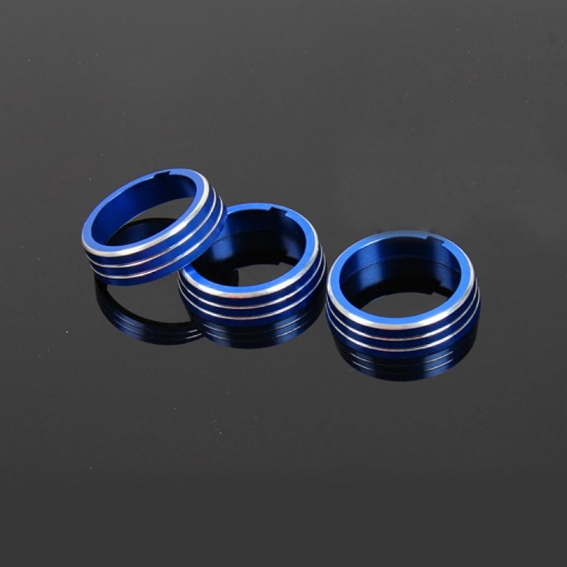 Klima Heizung Zierringe Rahmen Blau Geeignet Für Skoda Kodiaq VW Tiguan 2 AD1 Passat Touran T Roc T Cross