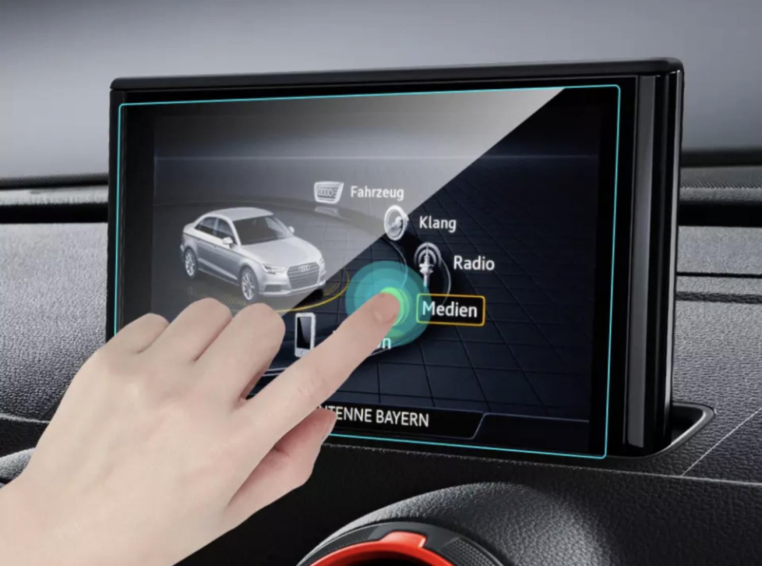 Radio Navi Displayschutz Geeignet Für Audi A3 S3 Cabrio Sportback
