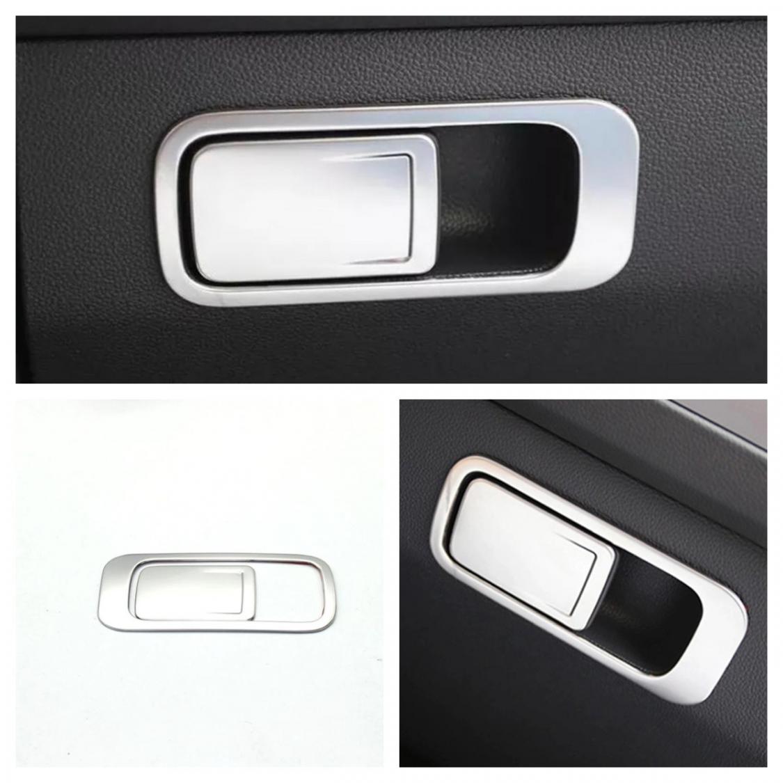 Edelstahl Handschuhfach Schloss Blende Rahmen Geeignet Für VW T-Cross TDI TSI