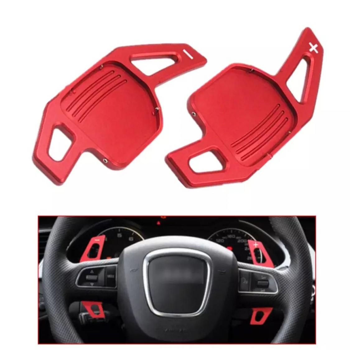 Schaltwippen Verlängerung Paddel Geeignet Für Audi alle Modelle Rot