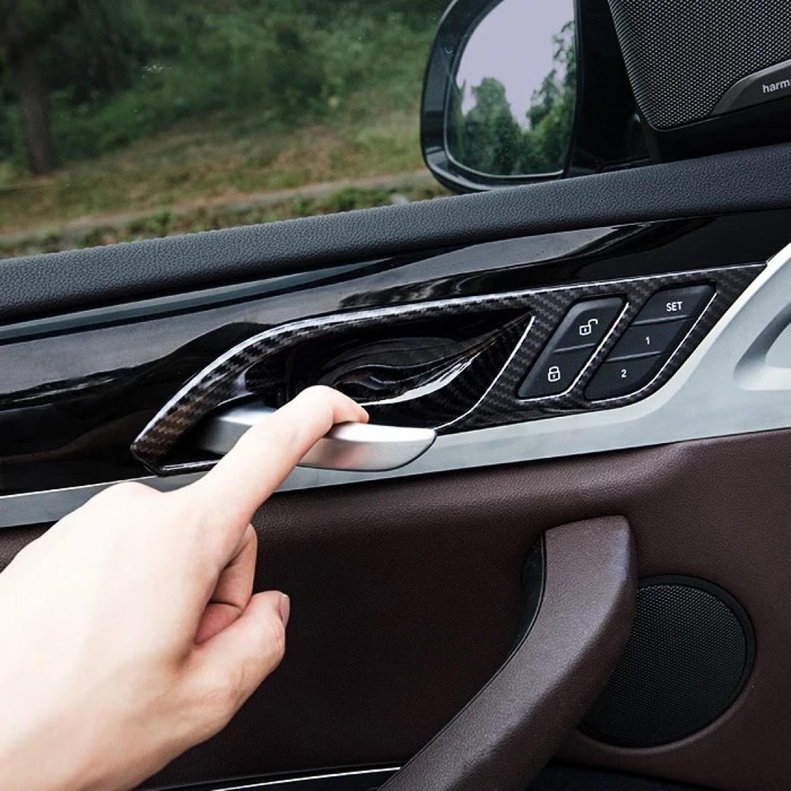 Türgriff Schalen Rahmen Blende Carbon Matt Optik Geeignet Für BMW X3 G01