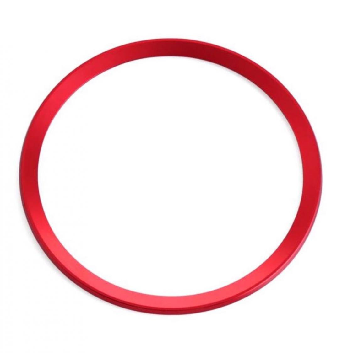 Lenkrad Emblem Rahmen 82 mm Innendurchmesser Rot Geeignet Für Audi