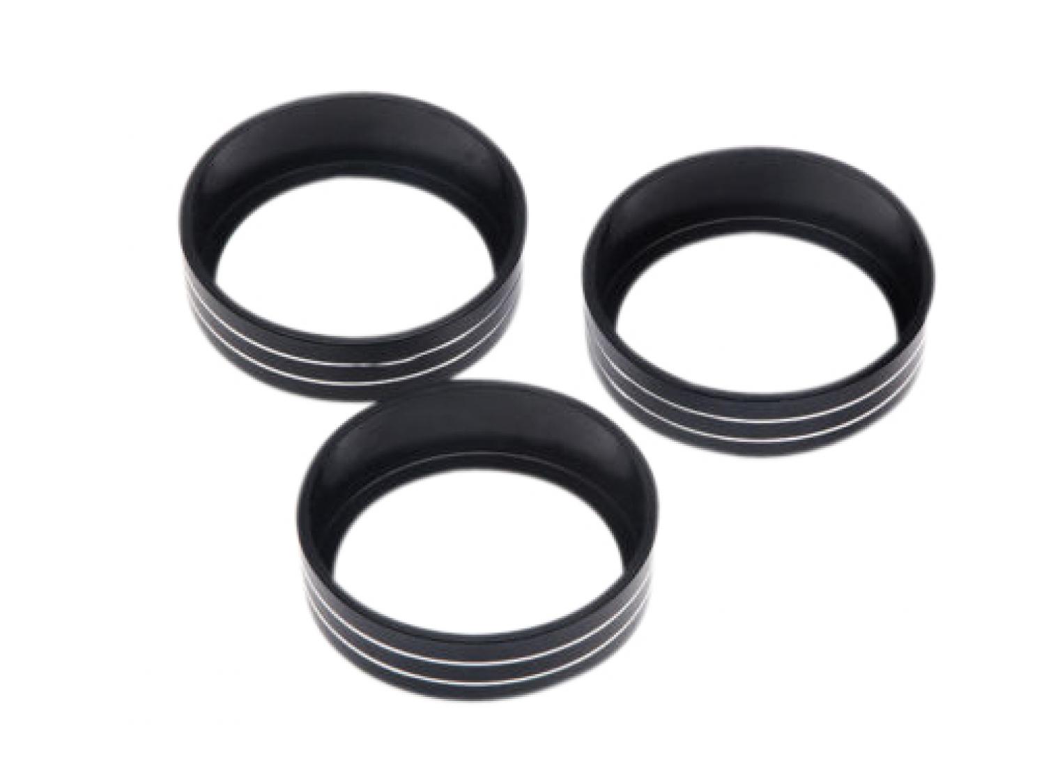 Klima Heizung Zierringe Rahmen Schwarz Geeignet Für Skoda Kodiaq VW Tiguan 2 AD1 Passat Touran T Roc T Cross