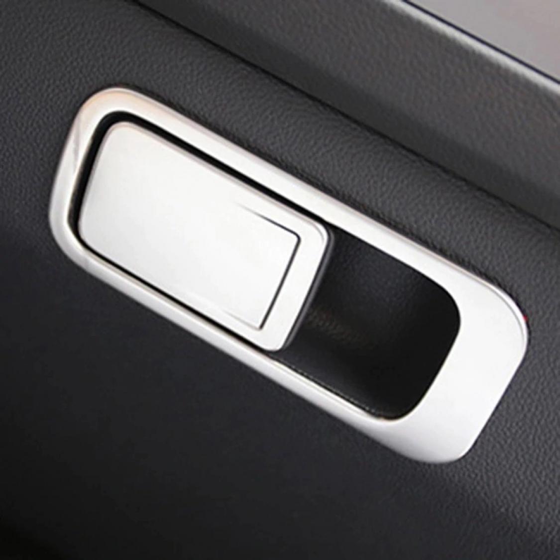 Edelstahl Handschuhfach Schloss Blende Rahmen Geeignet Für VW T-Cross TDI TSI