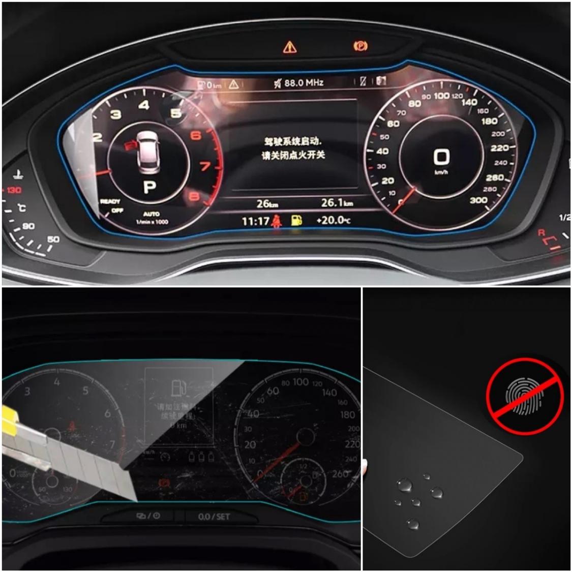 Tacho Display Schutz Geeignet Für Audi A3 8V 