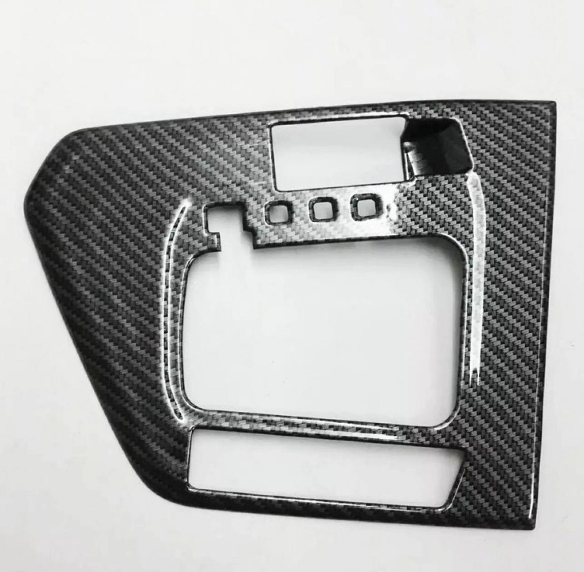 Mittelkonsole Schalttafel Automatikgetriebe ohne Start Stop Knopf in Carbon Optik Geeignet Für VW Tiguan 2 AD1
