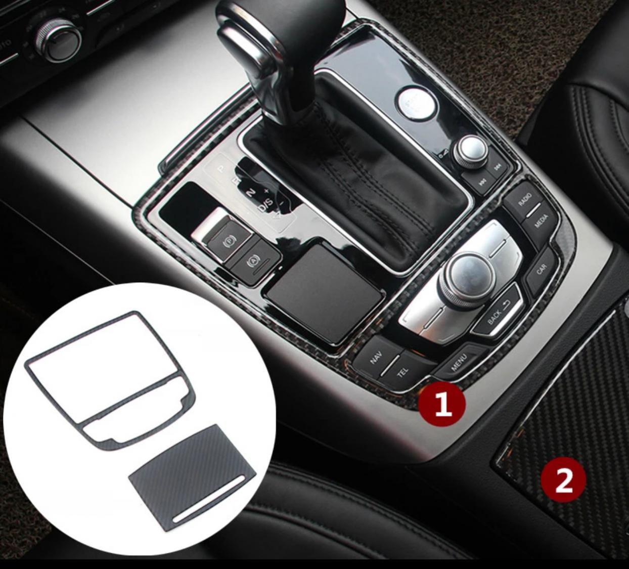 Schalttafel Aschenbecher Flex Carbon Abdeckung Geeignet Für Audi A6 S6 RS6 A7 S7 RS7 Schalttafel Aschenbecher Flex Carbon Abdeckung Geeignet Für Audi A6 S6 RS6 A7 S7 RS7
