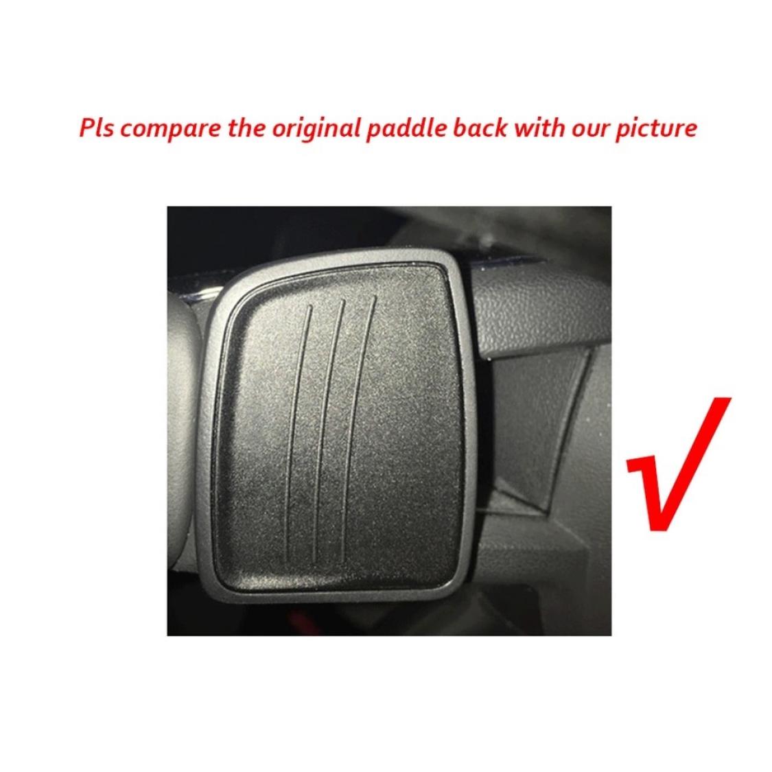 Schaltwippen Verlängerung Shift Paddels Geeignet Für Audi A1 A3 A4 A5 A6 A7 Q3 Q5 in Silber