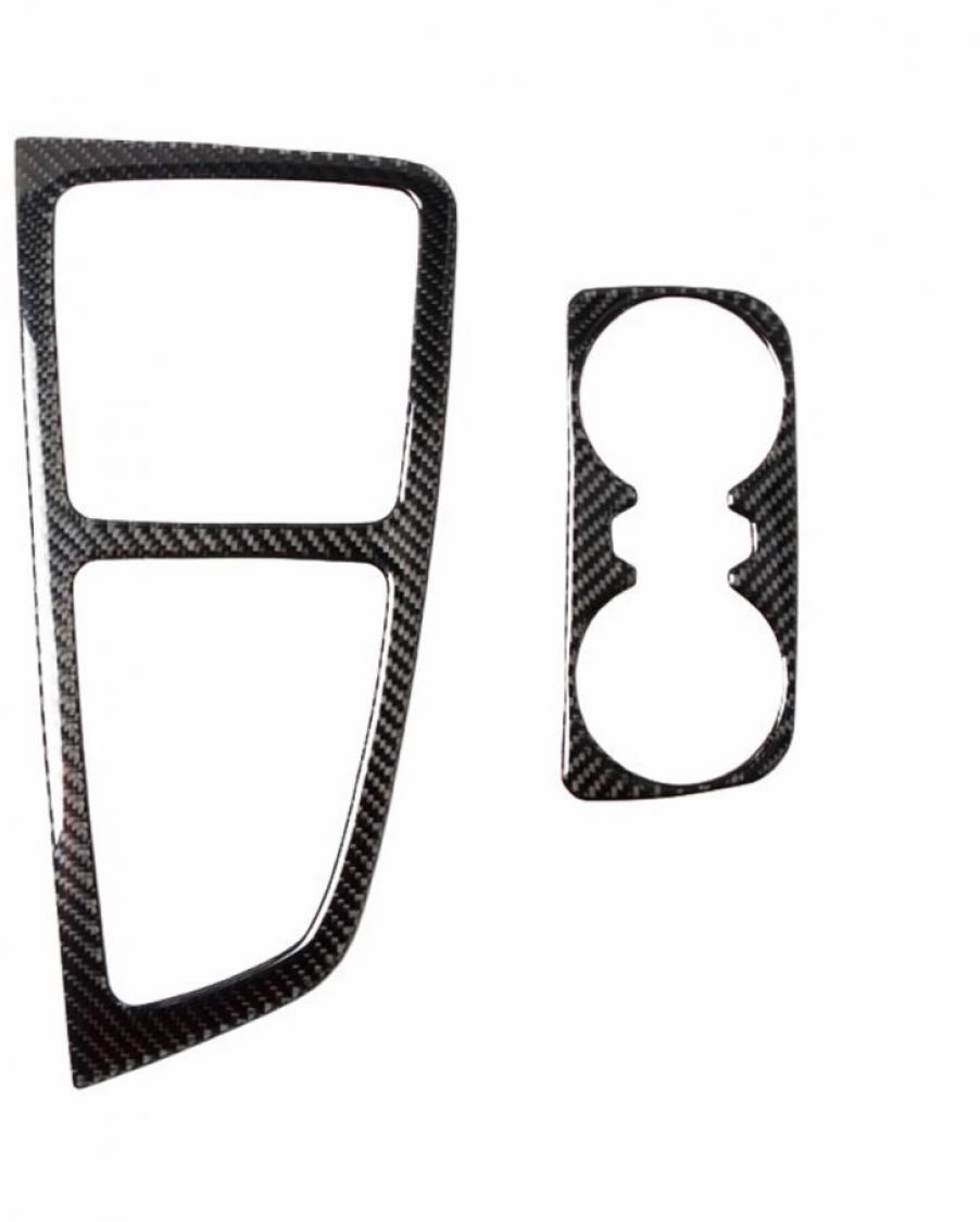 Mittelkonsole Schalttafel Becherhalter Blende Rahmen aus Carbon Flex Geeignet Für Audi Q7 4M