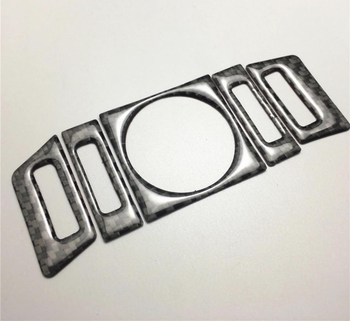 Luftdüsensteuerung Lüftungsregler Rahmen Blende in Carbon Flex Geeignet Für VW Passat B8