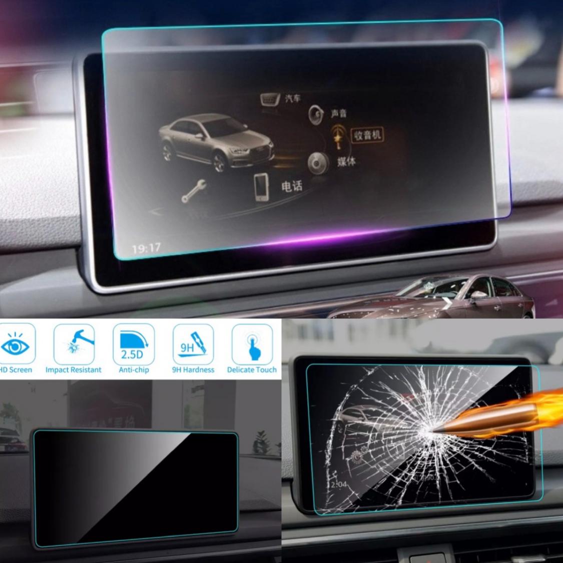 Radio Navi Display Schutz Glass 10,3 inch Großes Navi Geeignet Für Audi A4 B9 A5 F53 Q5 FY