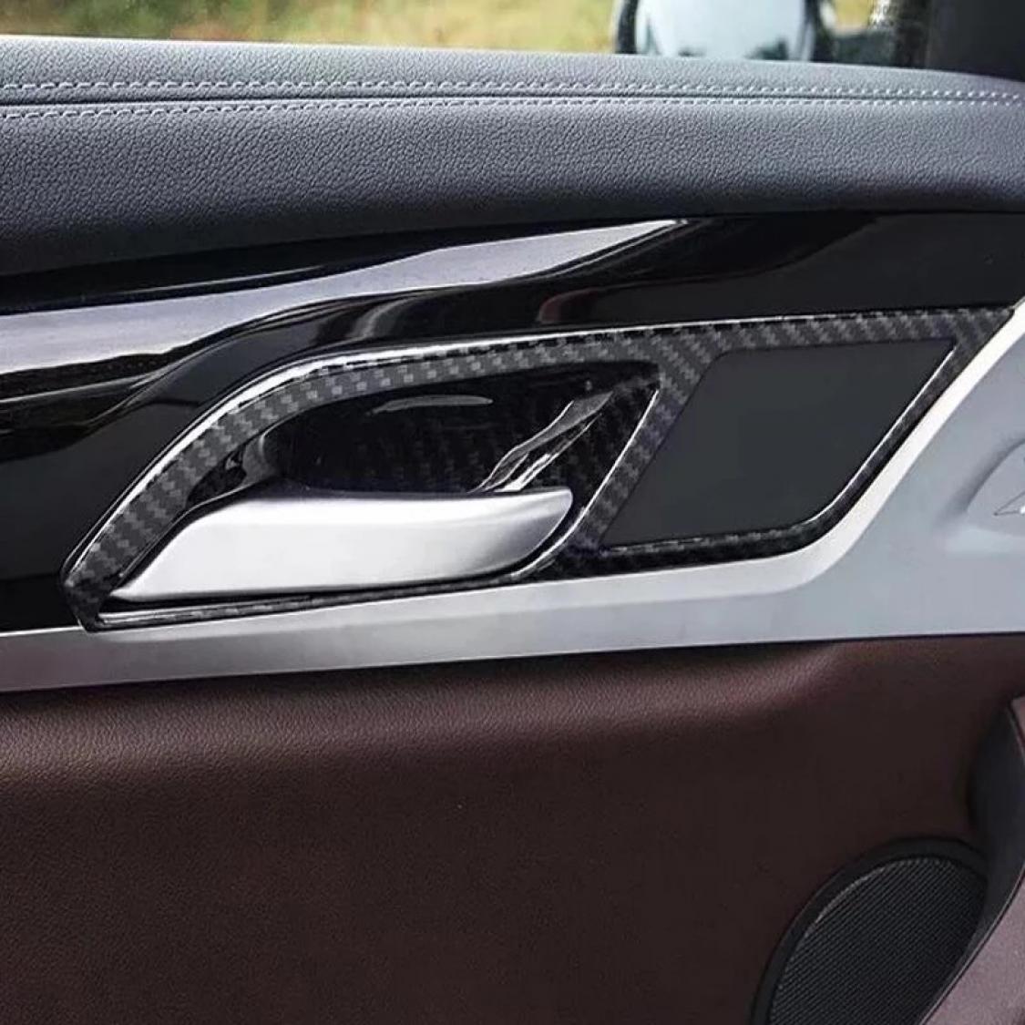 Türgriff Schalen Rahmen Blende Carbon Matt Optik Geeignet Für BMW X3 G01