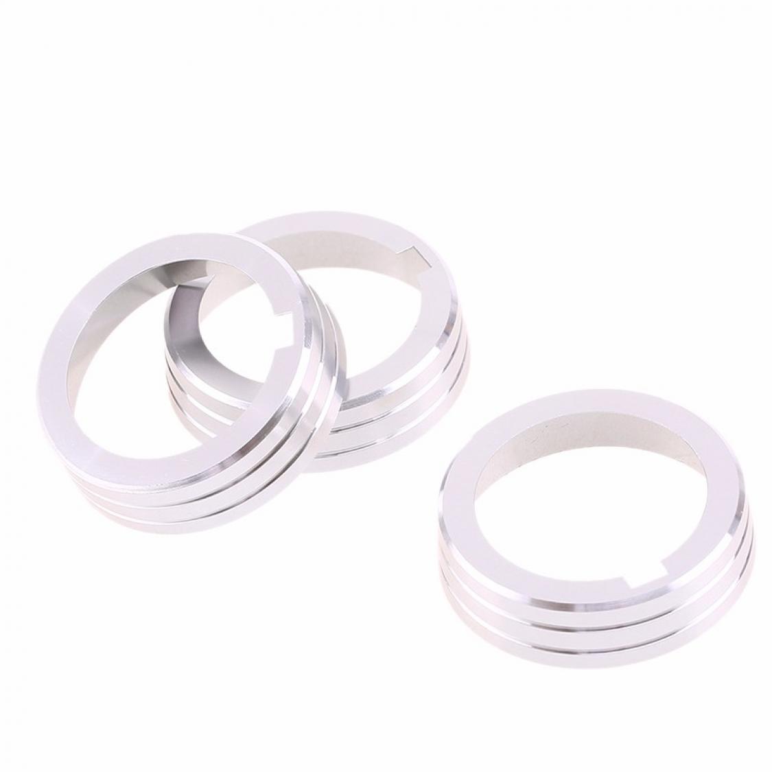 Klima Heizung Zierringe Rahmen Silber Geeignet Für Skoda Kodiaq VW Tiguan 2 AD1 Passat Touran T Roc T Cross