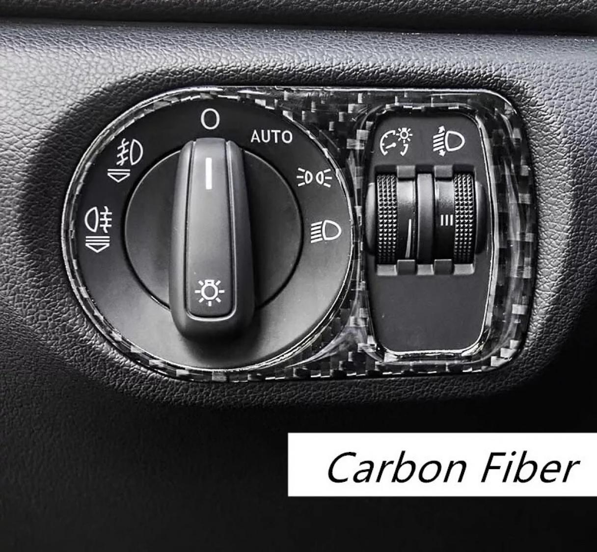 Lichtschalter Blende in Carbon Flex Geeignet Für Audi Q3 8U