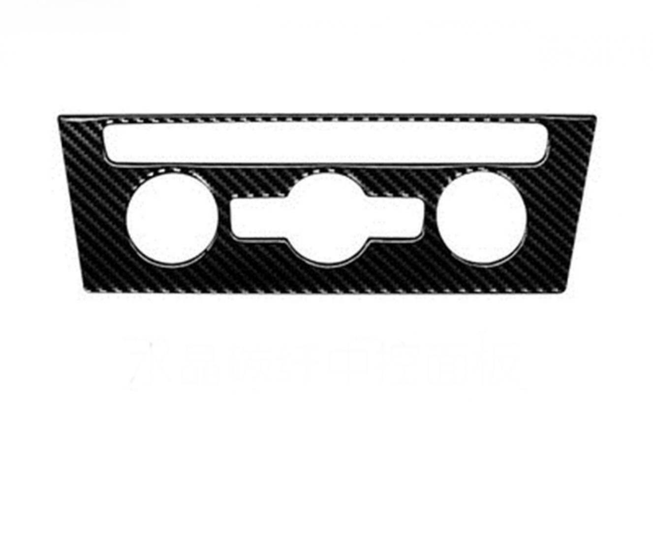 Klima Heizung Blende Rahmen in Carbon Flex Geeignet Für VW Passat B8 TDI TSI