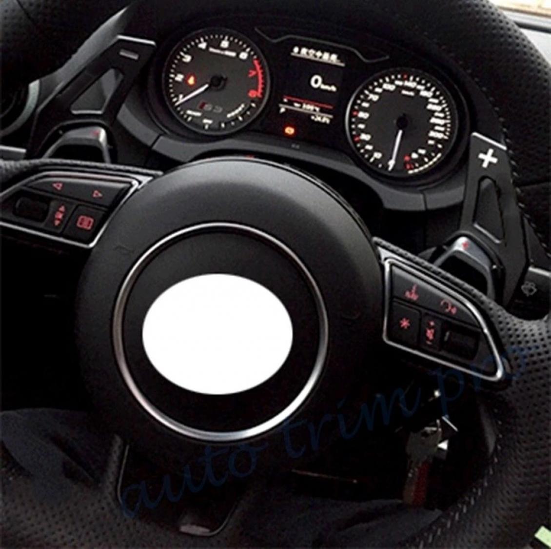 Schaltwippen Verlängerung Paddel Geeignet Für Audi alle Modelle Schwarz