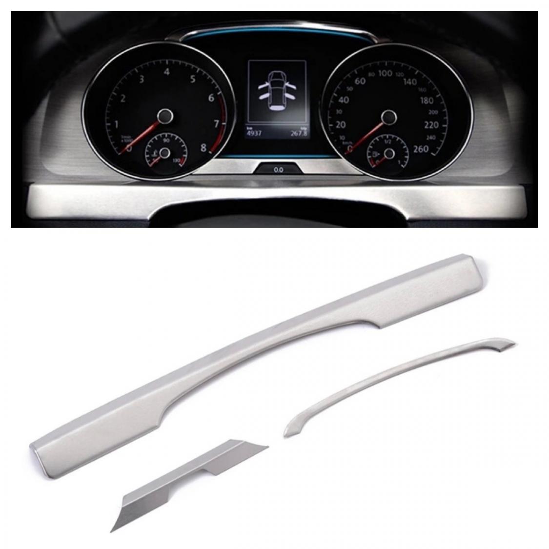 Edelstahl Tacho Rahmen Blende Geeignet Für VW Golf 7 MK7 GTI GTD GTE TDI TSI  R Club Sport