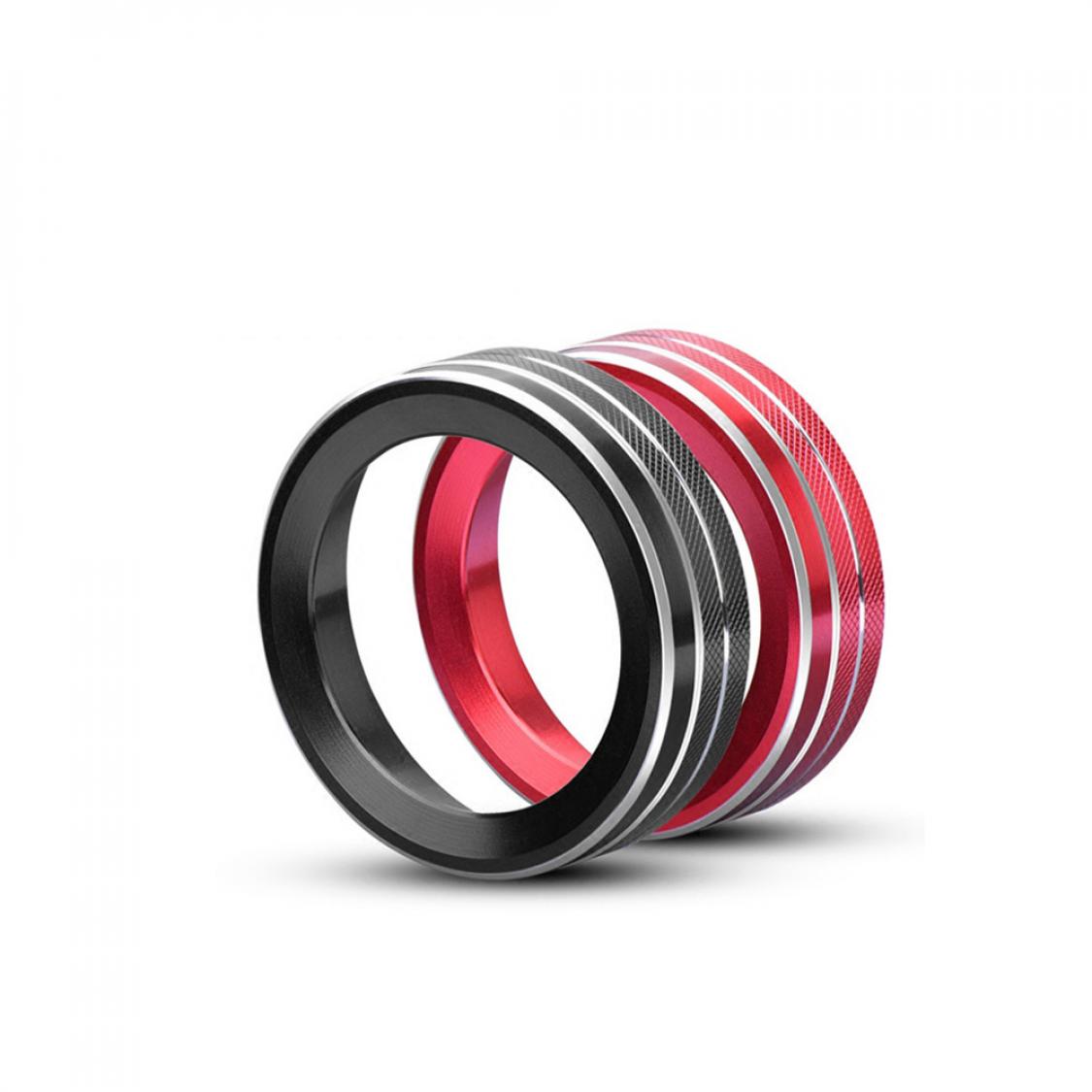 Klima Heizungsregler Schalter Alu Ringe Geeignet Für VW Tiguan 2 Passat B8