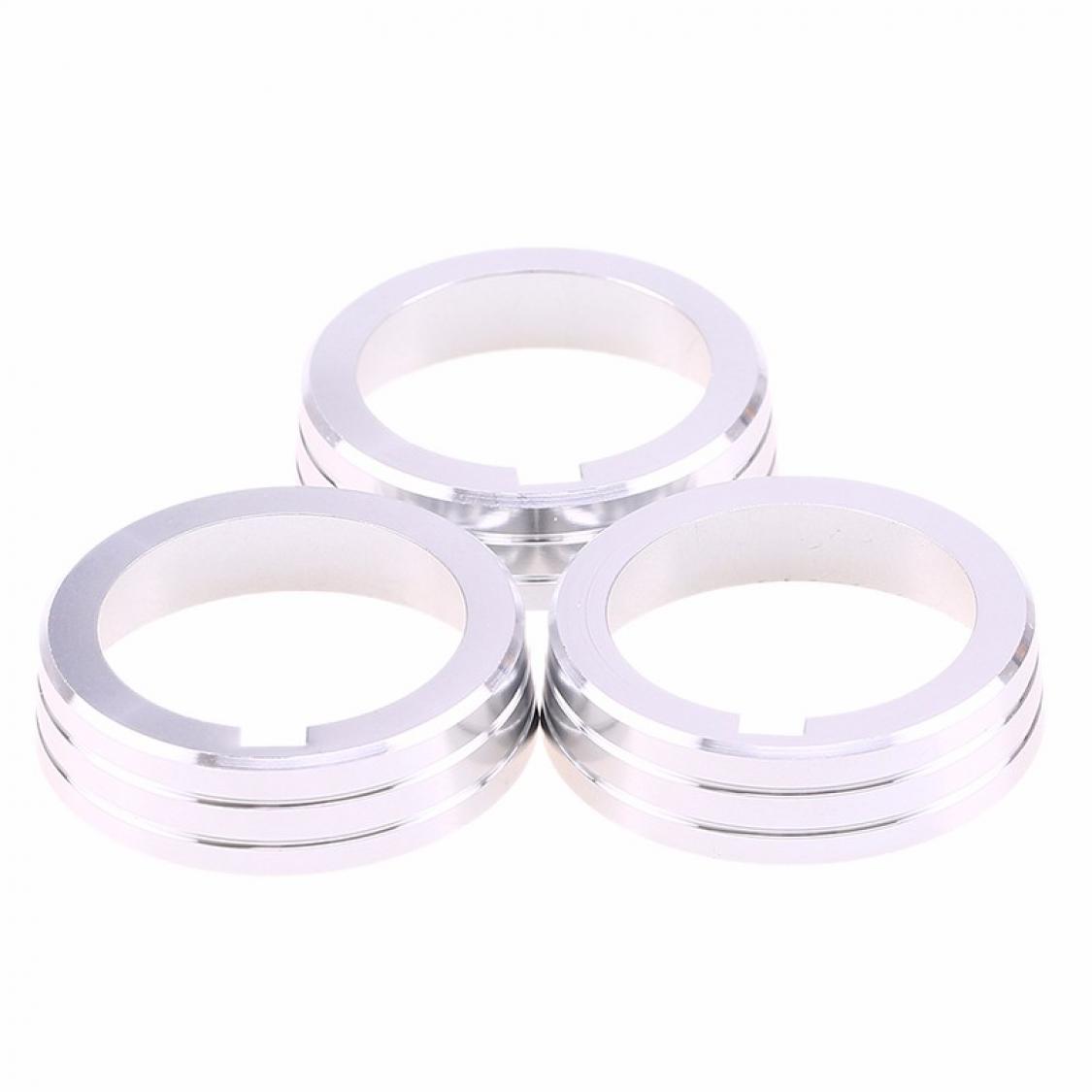 Klima Heizung Aluring Abdeckung Silber Geeignet Für VW Tiguan 2 AD1 Passat Touran T Roc T Cross