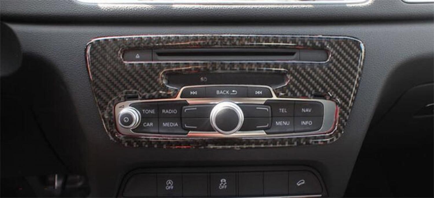 Radio Rahmen Flex Carbon Blende Geeignet Für Audi Q3 SQ3 8U