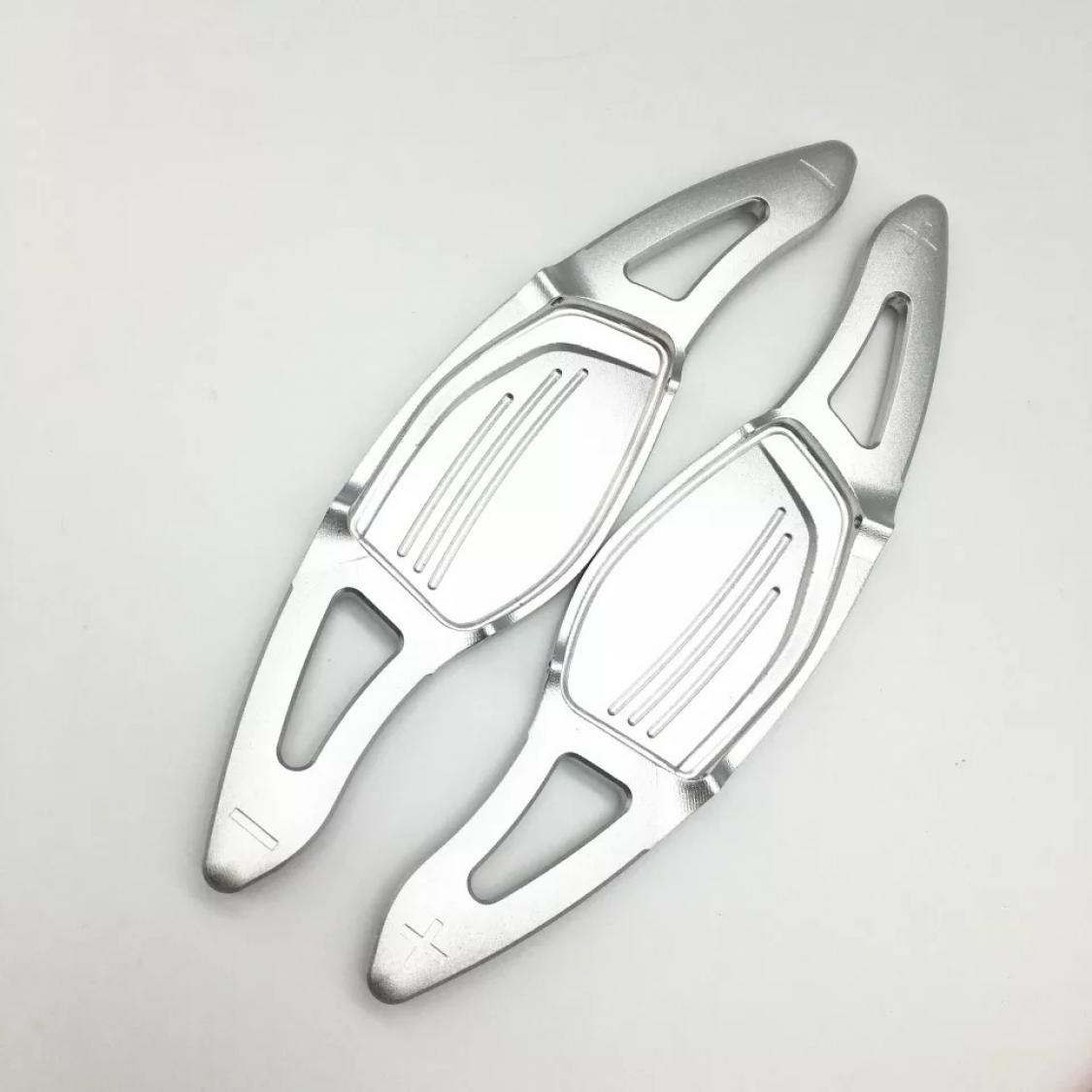 Schaltwippen Verlängerung in Silber Geeignet Für Audi S3 RS3 S4 RS4 S5 RS5 S6 RS6 TT R8