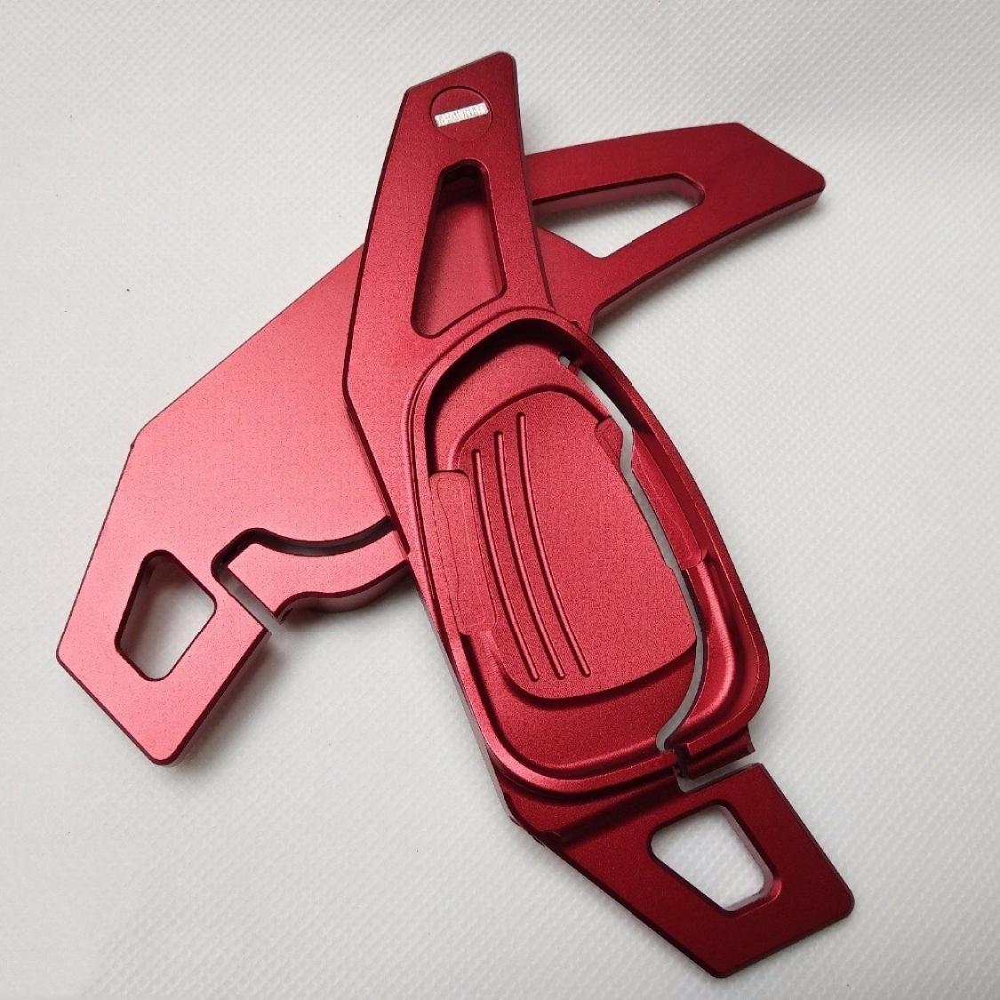 Schaltwippen Verlängerung  Shift Paddels Geeignet Für Audi S3 RS3 S4 RS4 S5 RS5 S6 RS6 TT R8 in Rot