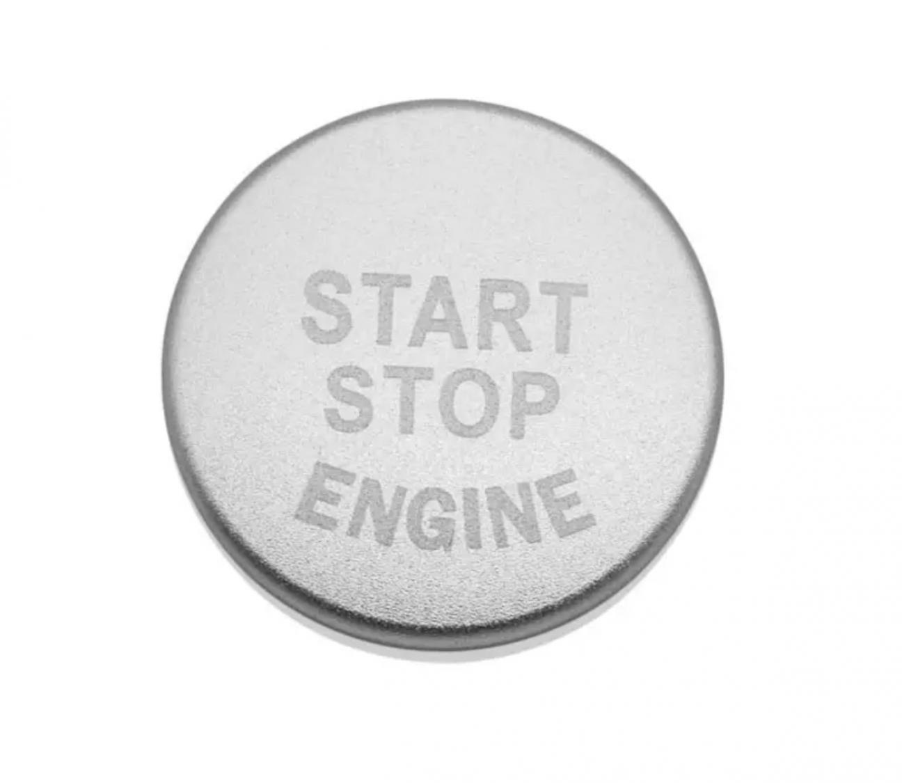 Start Stop Ring mit Druckknopf in Silber Geeignet Für BMW 1er 2er 3er 4er 5er 6er 7er X1 X3 X4 X5 X6 GT