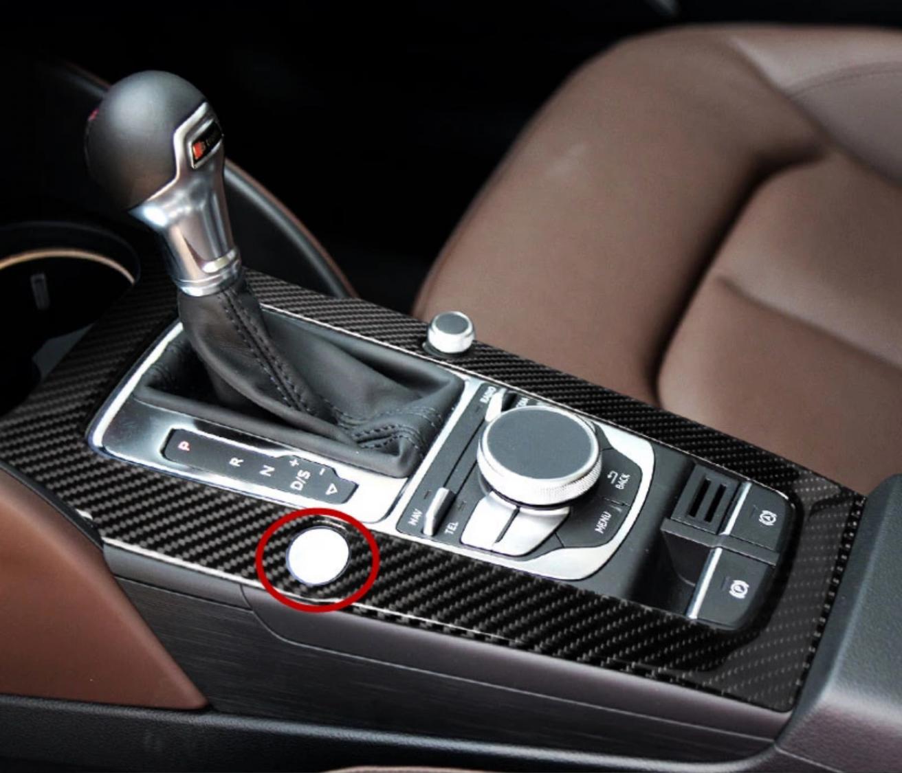 Mittelkonsole Schalttafel Flex Carbon Geeignet Für Audi A3 RS3 S3  V8
