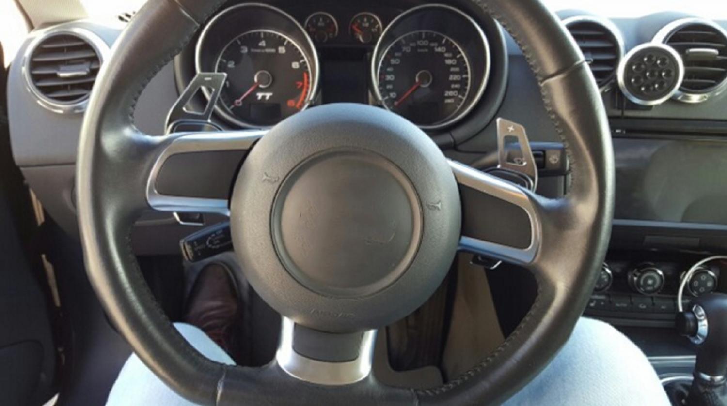 Schaltwippen Verlängerung Paddel Geeignet Für Audi alle Modelle Schwarz