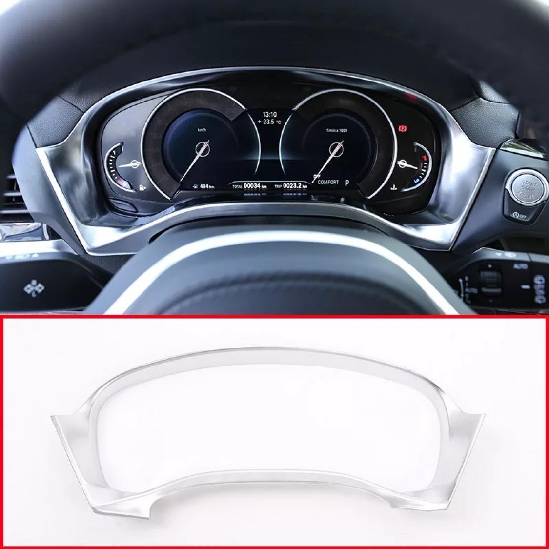 Tacho Rahmen Blende Abdeckung Chrom Matt Optik Geeignet Für BMW X3 G01 X4 G02