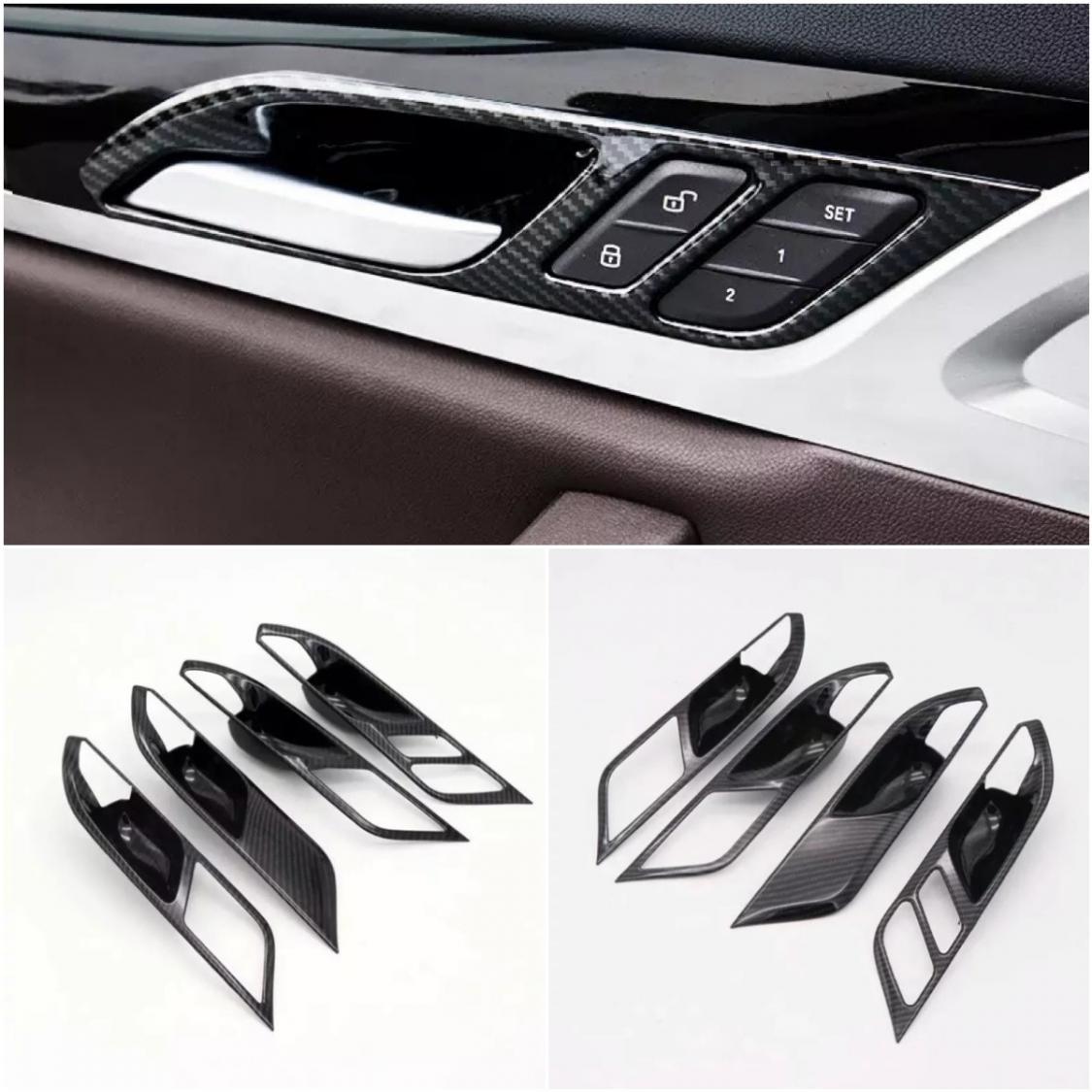 Türgriff Schalen Rahmen Blende Carbon Matt Optik Geeignet Für BMW X3 G01