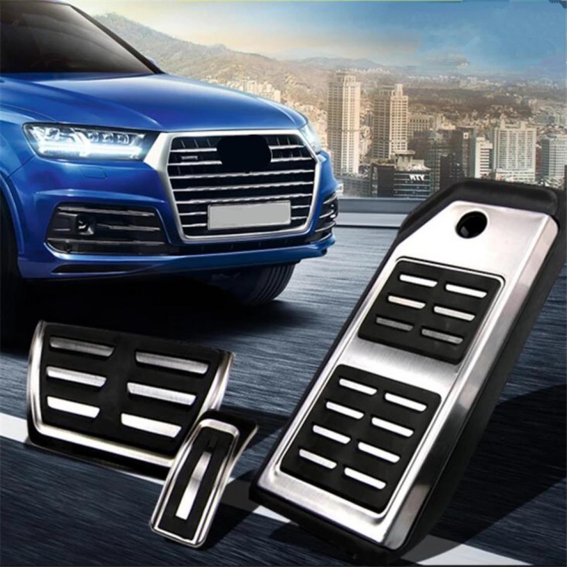 Pedale Pedalkappen aus Edelstahl Geeignet Für Audi Q7 SQ7 4M TDI TSI  Automatikgetriebe