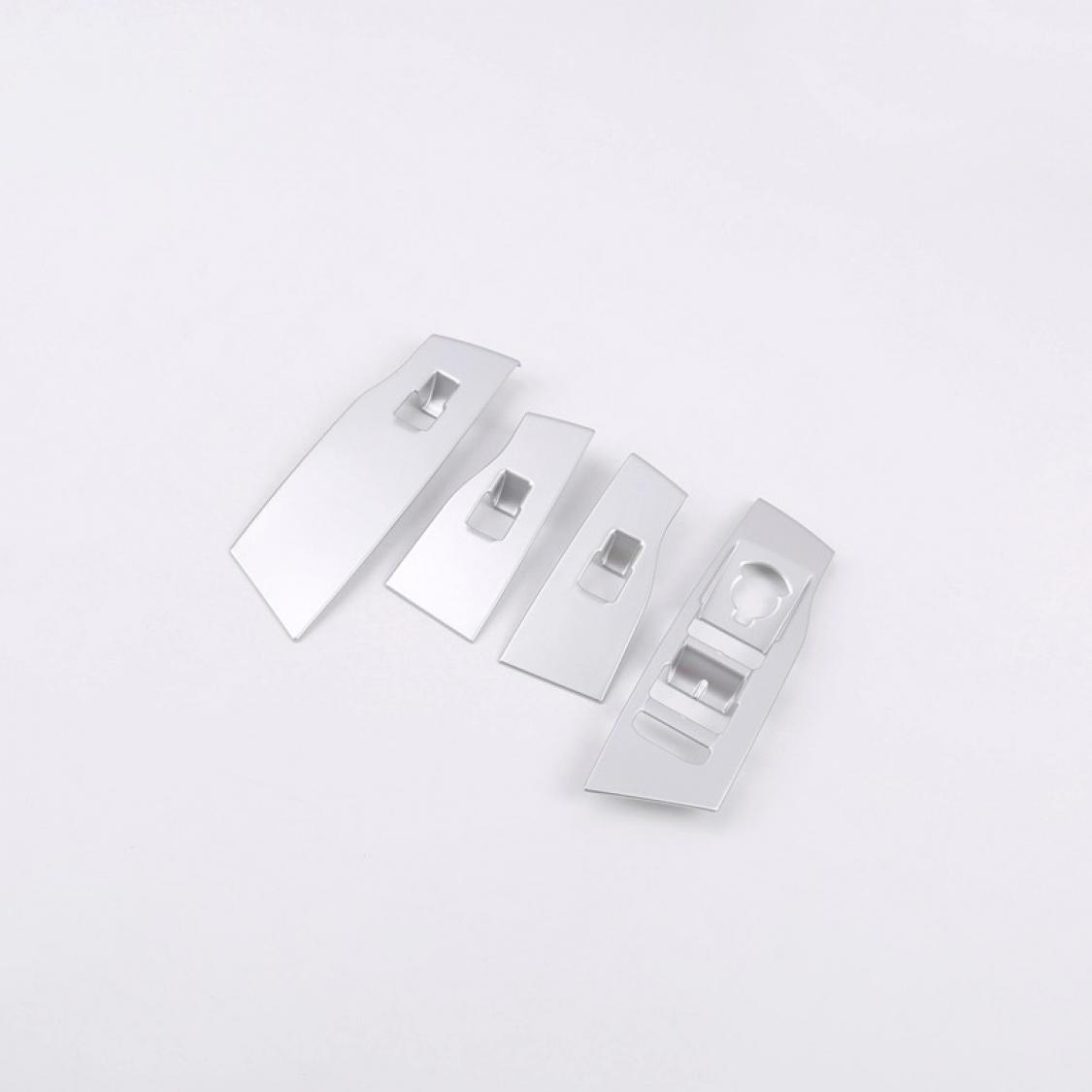 Fensterheber Rahmen Blende Abdeckung in Silber Matt Geeignet Für VW T-Cross TDI TSI