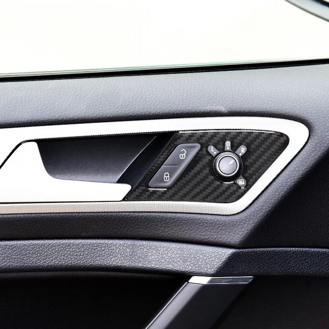 Carbon Optik Türgriff  Blende Abdeckung Rahmen Geeignet Für VW Golf 7 GTI GTD R Club Sport TDI TSI