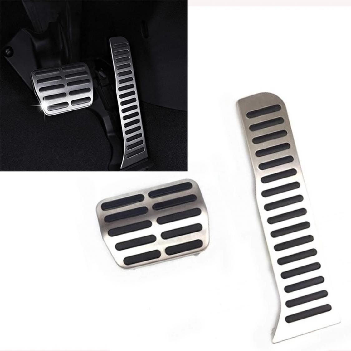 Pedale Pedalkappen aus Edelstahl Geeignet Für Audi Q3 8U TDI TSI  Automatikgetriebe