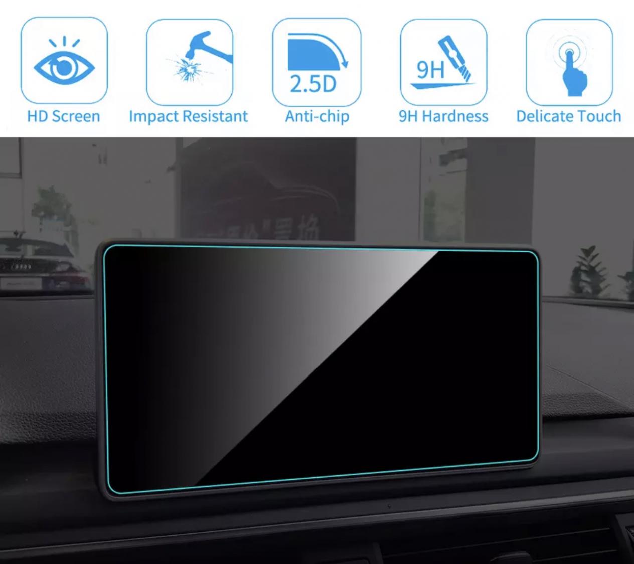 Radio Navi Display Schutz Glass 10,3 inch Großes Navi Geeignet Für Audi A4 B9 A5 F53 Q5 FY