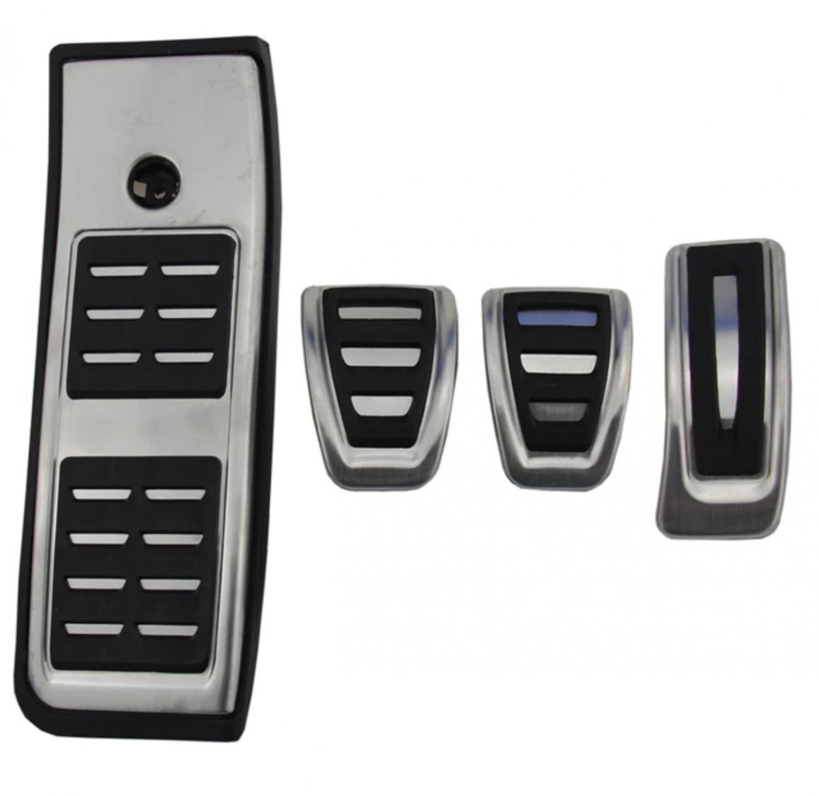 Pedale Pedalkappen aus Edelstahl Geeignet Für Audi A4 B9 A5 S5 Q5 80A TDI TSI  Schaltgetriebe